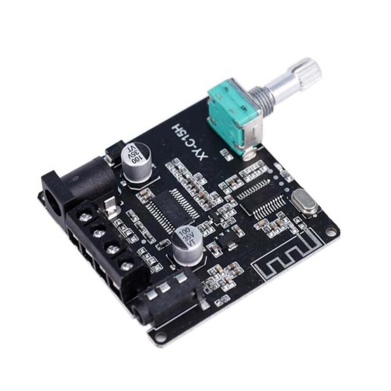 オーディオファン デジタルパワー アンプボードステレオ 20Wデュアルチャンネル XY-C15H 360度無段階チューニング