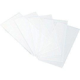 TRUSCO TPCCS Transparent Plastic Cover Plate for Welding 1, Pack of 20