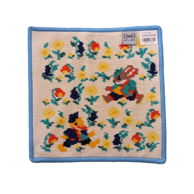 Faylor Let's Play Tag Handkerchief Blue 25cm x 25cm
