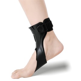 Professional AFO Drop Foot Brace for Men & Women, Foot Drop Brace Orthosis for Hemiplegia & Stroke Varus Foot Drop, Improve Walking Gait & Relieve Pain, Lightweight, Right/S