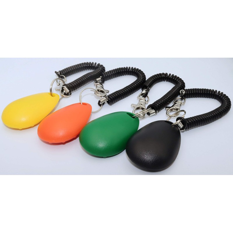 HoAoOo Pet Training Clicker with Wrist Strap - Dog Training