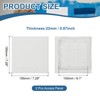 PATIKIL 6x6 Inch Removable Hinged Access Panel, 2Pcs ABS Plumbing