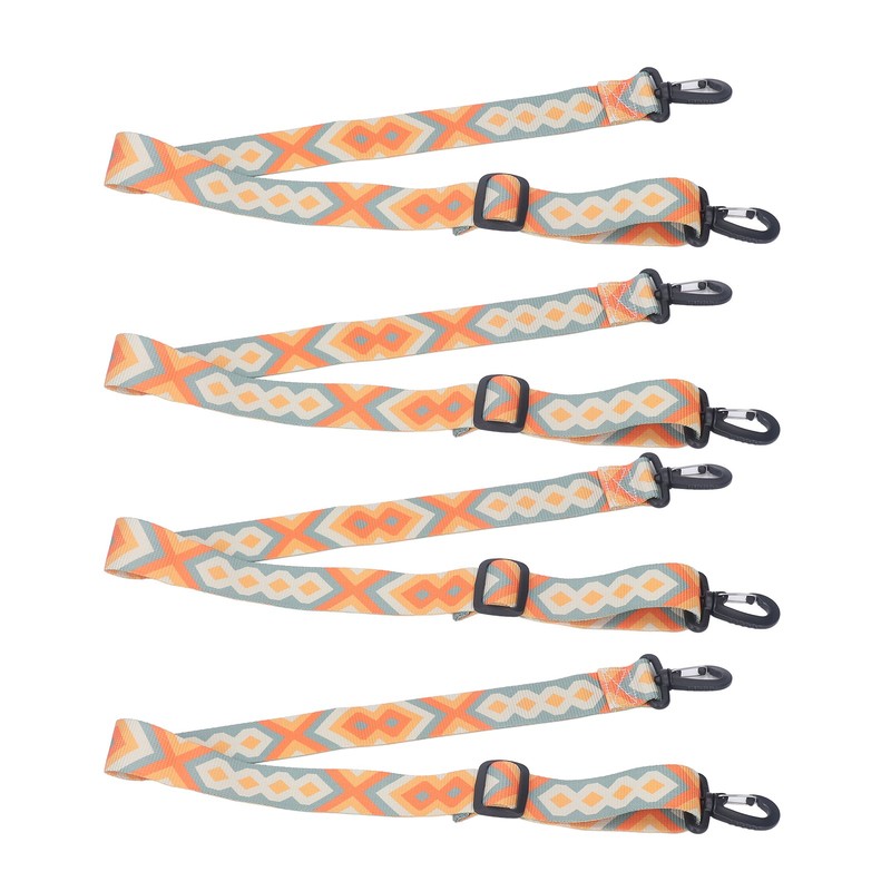 4pcs Ski and Snowboard Boot Carrier Strap Adjustable Thickened Nylon