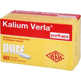 Verla-Pharm Arzneimittel Gmbh & Co. Kg Potassium Verla Purkaps, Pack of 60