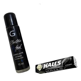 Lubricante Multiorgasmico Sensación Halls Placer Frío Genial