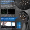 Luxsego Dual Rain Shower Head with Handheld Spray Combo, 8.8