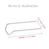 120 Pieces Floral Pins, Greening Pins 1.77 Inch U-Shape Floral