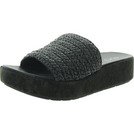 Earth Footwear Women's, SACHAN2 Slide Sandal, Black 001, 9 M