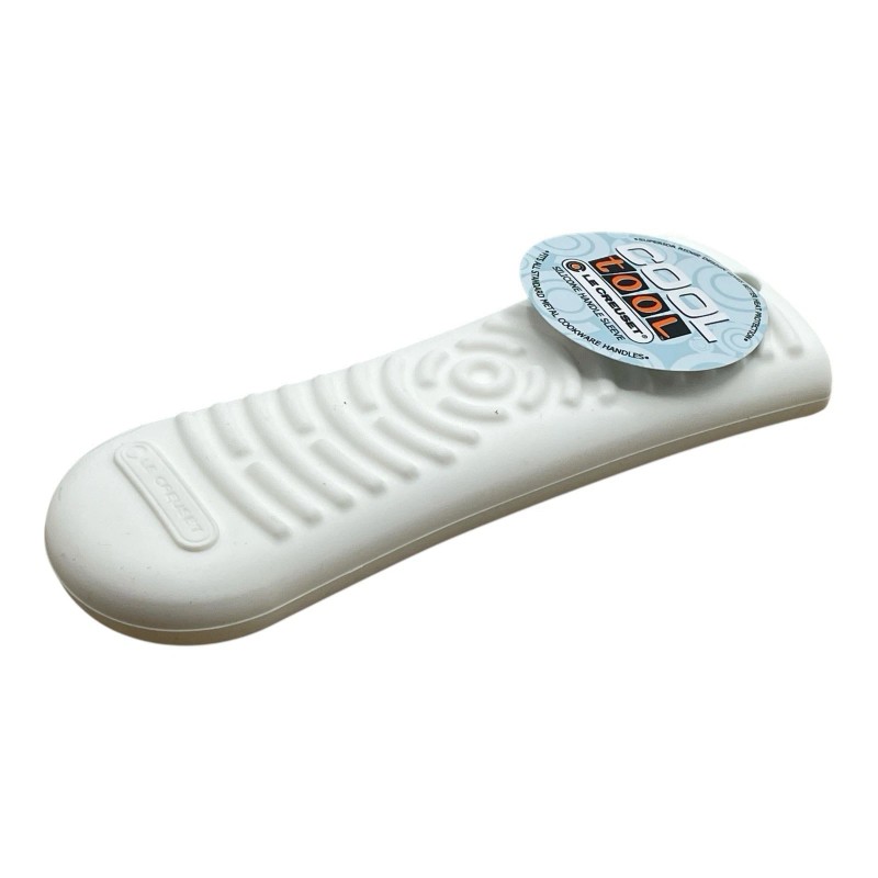Le Creuset Cool Tool Silicone Sleeve Handle White New