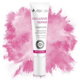 ARYA LAYA Exclusive Repair Eye Cream 15ml - Anti-Ageing Care Cream for All Skin Types, Rich Eye Care Reduces Light Puffiness and Dark Circles, Vegan