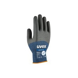 Uvex 60062 8 Phynomic Pro Safety Glove, Size: 8, Blue, Anthracite
