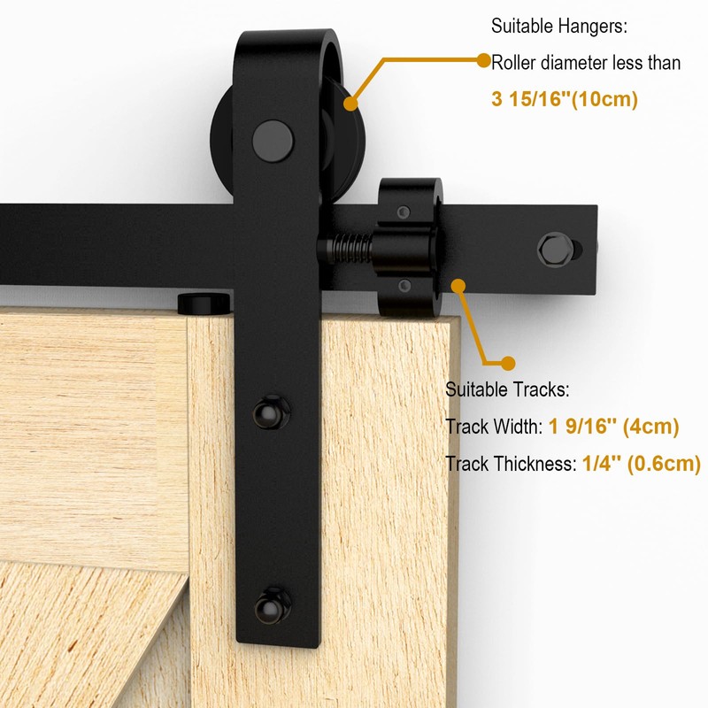CCJH Sliding Barn Door Stop Upgrade Barn Door Stoppers Hardware