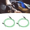 2pcs 5.9ft Tattoo Clip Cords RAC Interface Professional Copper Silicone