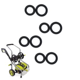 (2 Set）SPX3000-ORING SPX3000 Pressure Washer Replacement O-Rings Compatible with Sun Joe Pressure Washer SPX3000 / SPX3500 / 4000, black