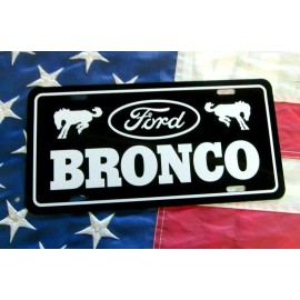 Ford  BRONCO License plate tag 1966 1967 1968 1969 1970 1971 1972 1973 2021 2022