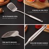 18/10 Stainless Steel Kitchen Utensils Set - 15” All Metal