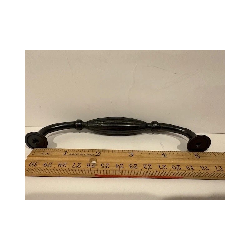 Unbranded Oil Rubbed Pewter Antique Kitchen cabinet door handles /