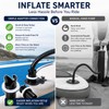 2 Pcs Paddle Board Pump Adapters with Air Valve Connector