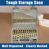 COMOWARE Titanium Impact Drill Bit Set - 30 Pcs Hex
