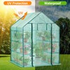 Ohuhu Greenhouse for Outdoors with Screen Windows, 57 x 57