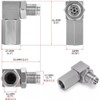 Adaptador del Sensor de Oxígeno, Extensor de Sensor de Oxígeno,