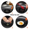 Pack of 2 fried egg moulds, pancake moulds, fried egg