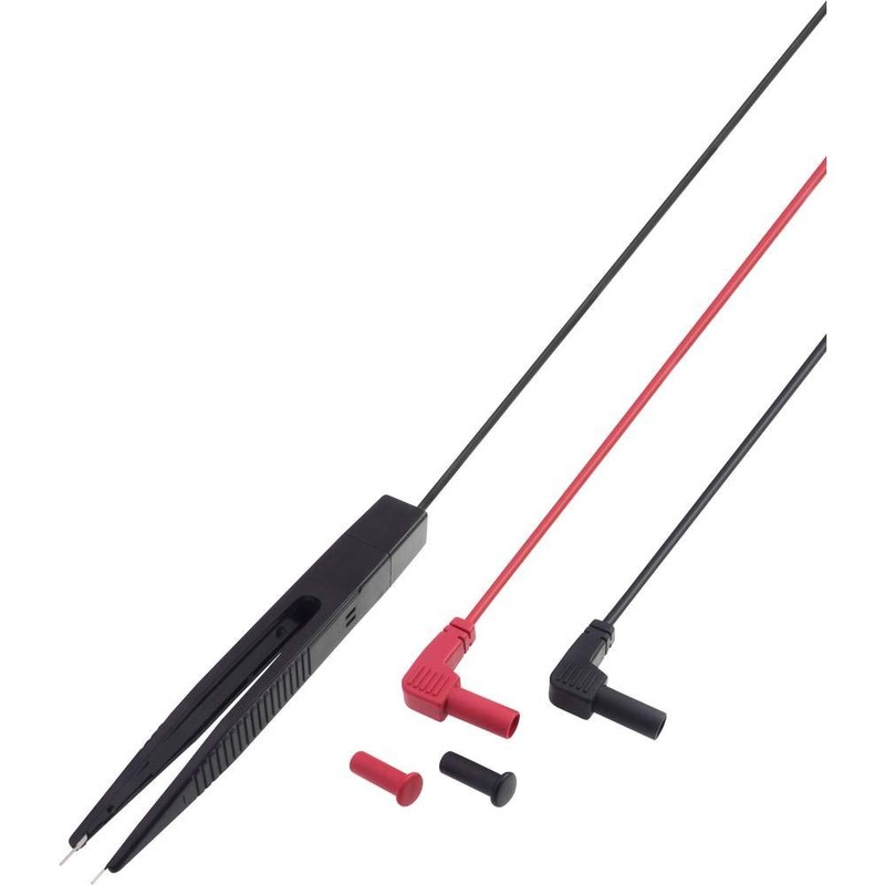 VOLTCRAFT MSL-503 test lead 4 mm plug 1.14 m Black,Red