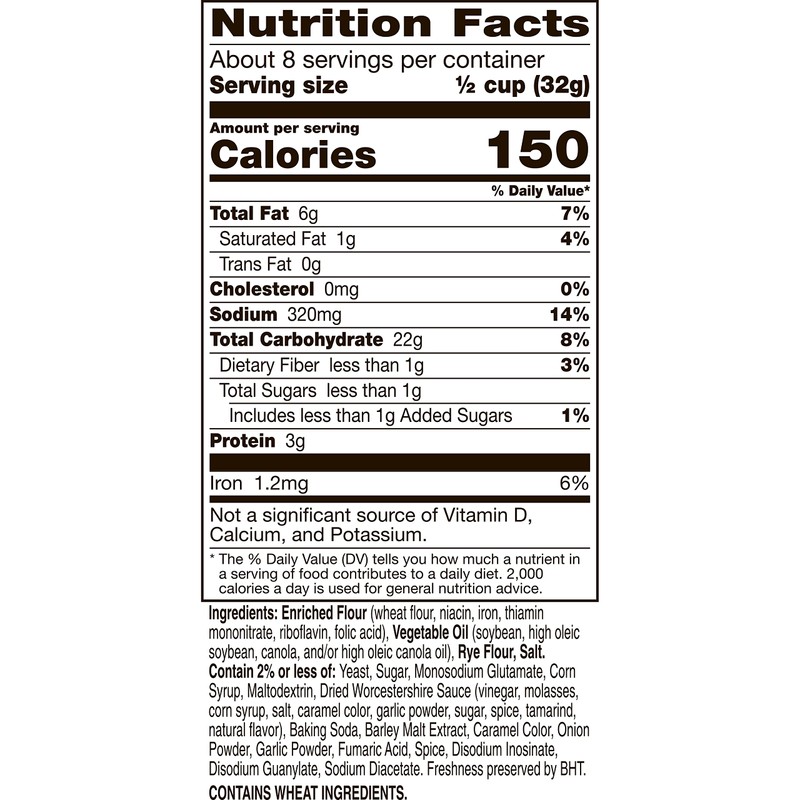 Gardetto's Snack Mix, Original Recipe, Snack Bag, 8.6 oz