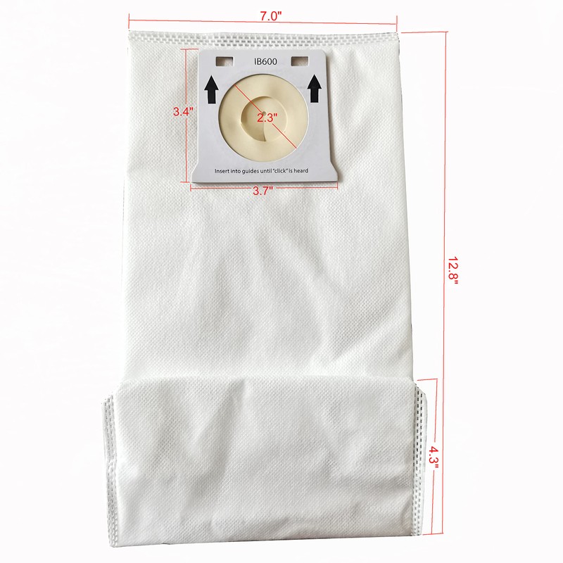 CF Clean Fairy 10pack IB600 Cloth Filter Bags Compatible with