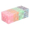 36pcs Pencil Eraser Fruit Flavor Sakura Pattern Correction Eraser Learning