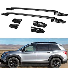 Posris 2 Pcs Aluminum Roof Rack Side Rails for Honda Pilot 2009-2015 Top Roof Rails Luggage Carrier