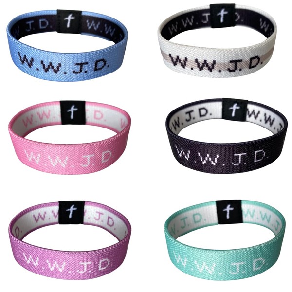 Truthful Lips W.W.J.D Bracelet Elastic Brands - WWJD Bracelets 6