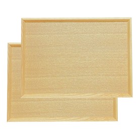 Wooden Tray, Wooden Tray, Walnut, Pair of 2 People, Natural Cafe, Stylish, Popular, Lunch Tray, Simple, Wood Tray, Obon Tray, Solid, Natural Wood, Obon Cafe Tray, Convenient, Antique, Scandinavia,