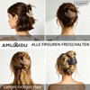 Amlaidu Flat Hair Clips, Large Hair Gripper for Thick and