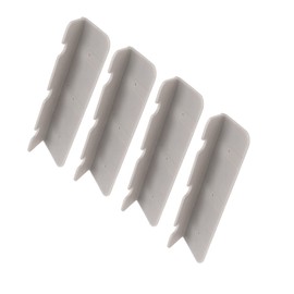 HEEPDD Boat Seat Hook Clip, Inflatable Boat Seat Hook Mounts Portable PVC Replacement for Canoes for Yachts (Grey)