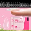 Beetles Tipex Instant Apex Nail Extension Tips Kit Almond/Coffin/Square/Oval/Stiletto/Squaoval Shape