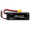 FPVERA 3s Lipo Battery 35C 2200mAh 11.1V Lipo Battery with