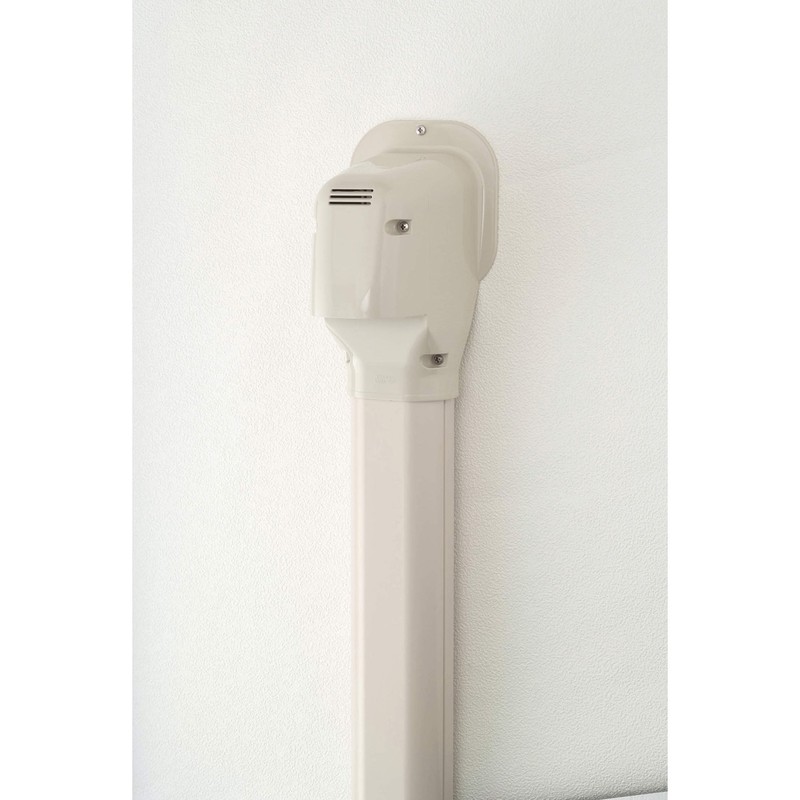 Inaba Denko LDWK-70S-B Decorative Pipe Cover Wall Corner for Ventilation