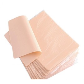 Permanent Makeup Eyebrow Tattoo Practice Rubber Sheet Material 8ea