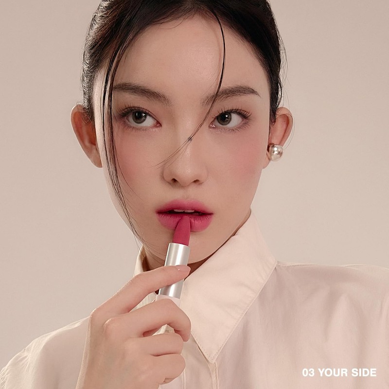 3CE Cashmere Hug Lipstick 03 Baiye Yourside Lipstick Lip