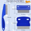 Pet Comb Chisel Remover Comb, Set of 3, Dog and
