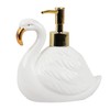 Flamingo Soap Dispenser with Pump for Bathroom or Kitchen Sink
