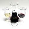 vinolid Wine Glass Cover - 4 Pack