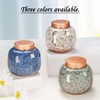Dletay Small Urns for Human Ashes Keepsake Ceramic Mini Cremation