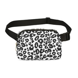 FANDARE Crossbody Fanny Pack for Women Men Waist Packs Belt Bag Bum Sling Bag for Enjoy Sports Festival Workout Traveling Running Workout Dog Walking Outdoors Hands-Free Wallets Waist Pack Phone Bag