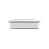 QWORK Stainless Steel Instrument Storage Trays, 2 Pack with Lid,