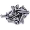 M6 (6mm x 18mm) Hex Socket Button Machine Screw (Bolt)