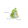 iplusmile 6 Pcs Year Snake Resin Figurines Charming Feng Shui