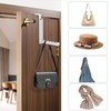 Generic 2 Pack Over The Door Hooks Hanger, Foldable Over