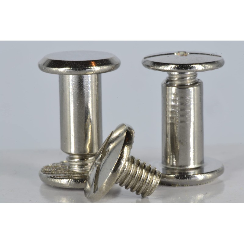 Book Screws Stainless Steel 8 mm | Pack of 20